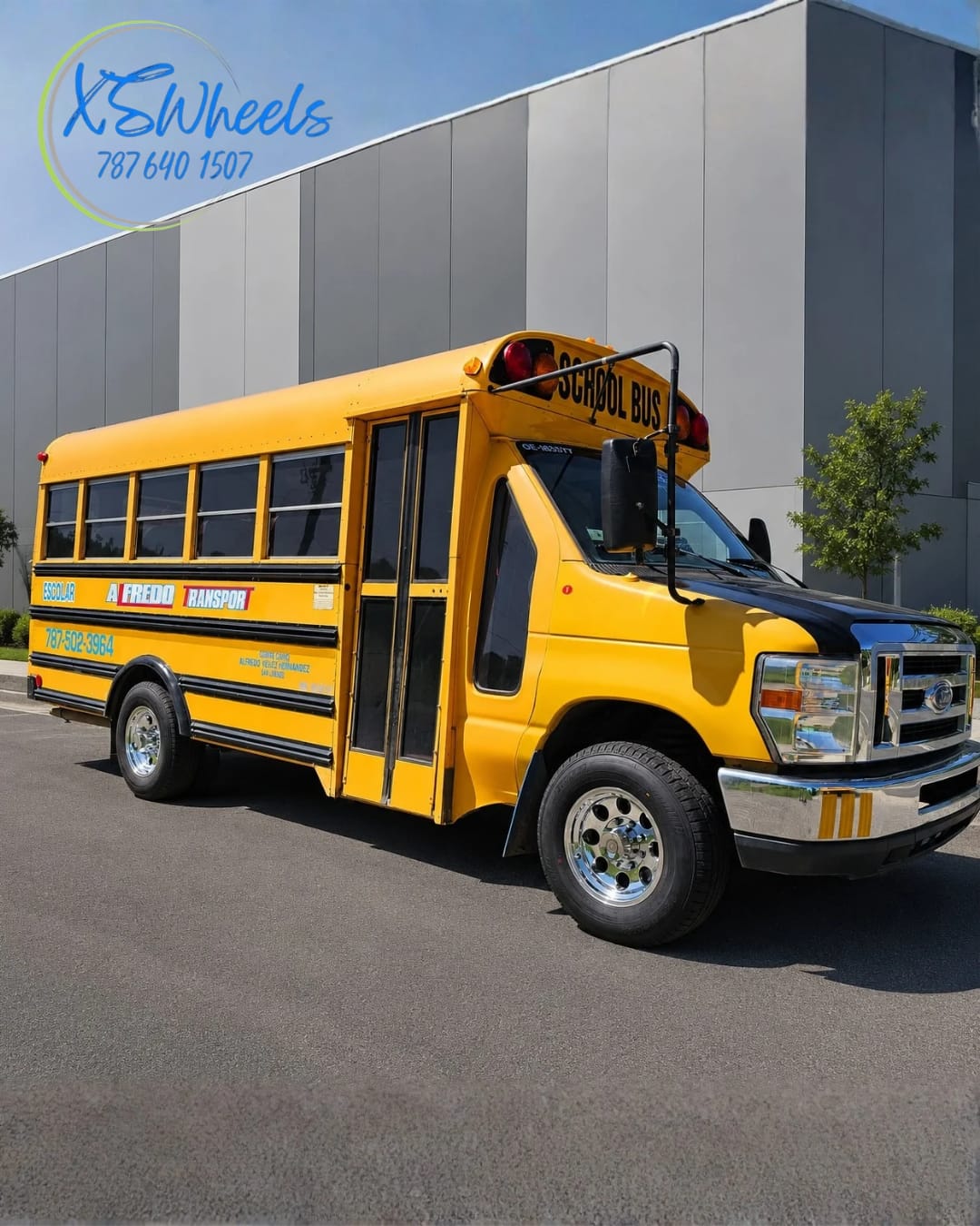 Alfredo Transport — School Bus con aros XS Wheels