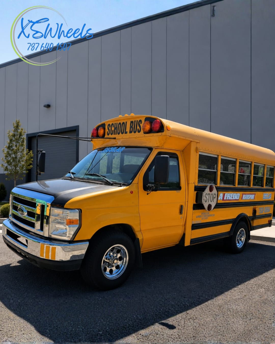 Alfredo Transport — School Bus con aros XS Wheels